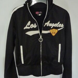 VINTAGE ASHLEY 26 INTERNATIONAL LOS ANGELES JACKET YOUNG WOMEN SIZE L